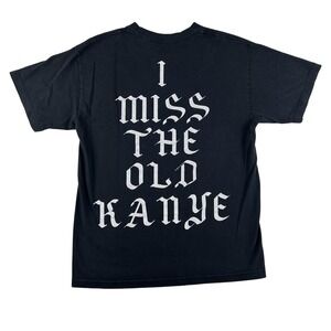 Effectus Clothing Shirt Mens Medium Black I Miss The Old Kanye Graphic Hip Hop